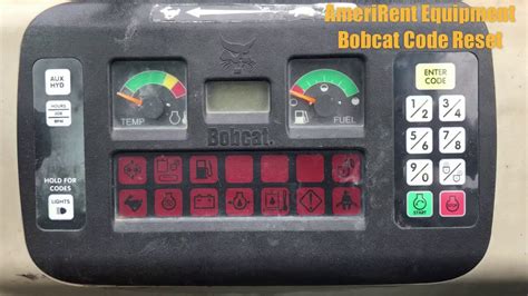 bobcat skid steer master code|bobcat m0909 code.